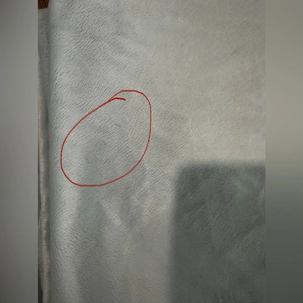Pottery Barn Kids Duvet Cover Luxe Chamois Velour Soft Mint Cozy Warm 68